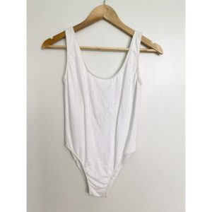 White Beach Body Suit