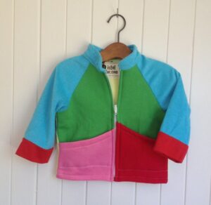 Colourful kids warm jacket size 1