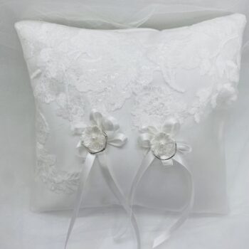 Satin Bridal Ring Bearer Pillow