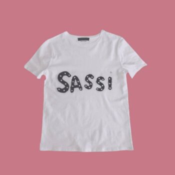 Sassi Boob Bling T-shirt - Extra Small